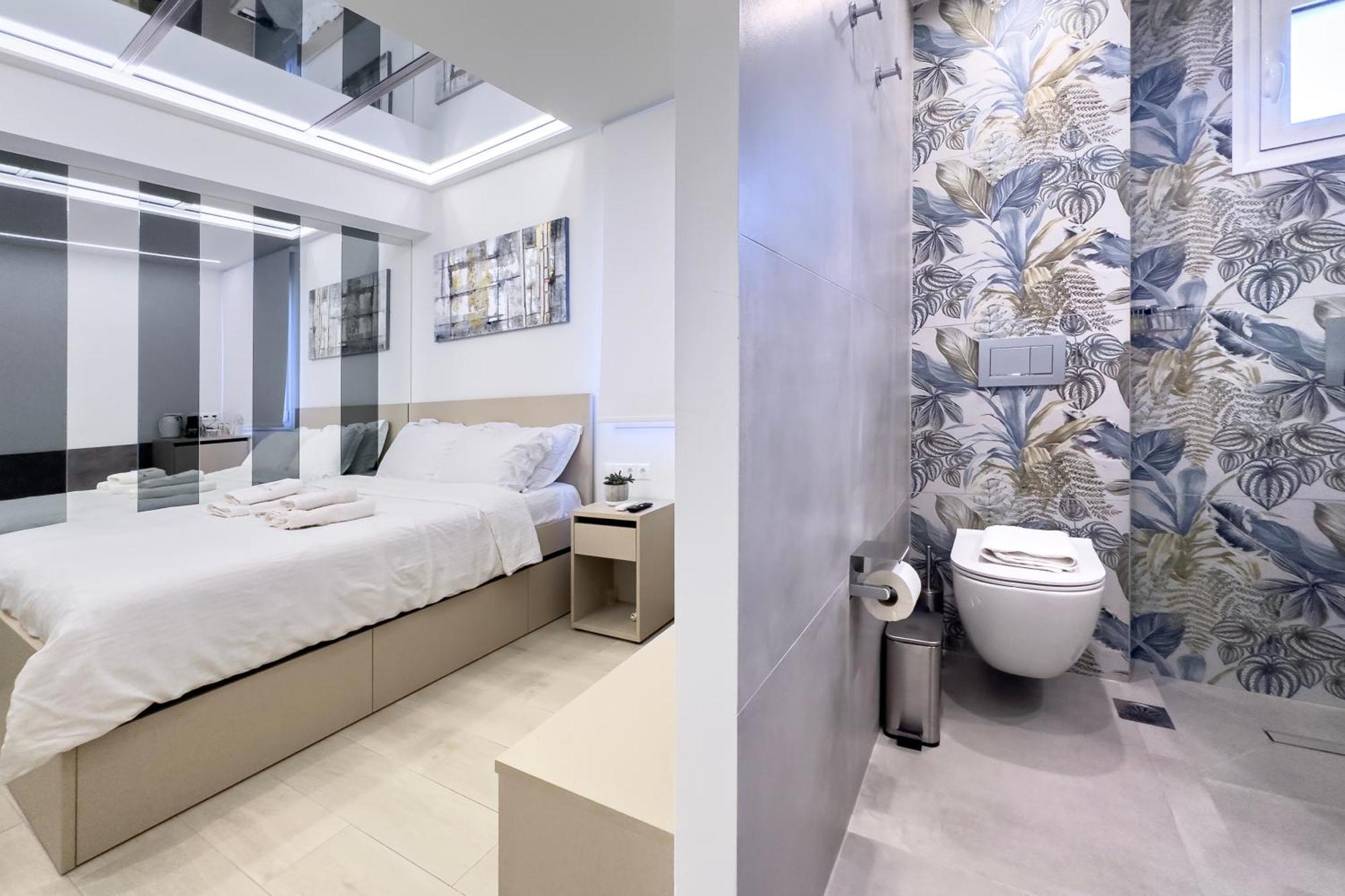 شقة Stylish Living - Iro أثينا المظهر الخارجي الصورة
